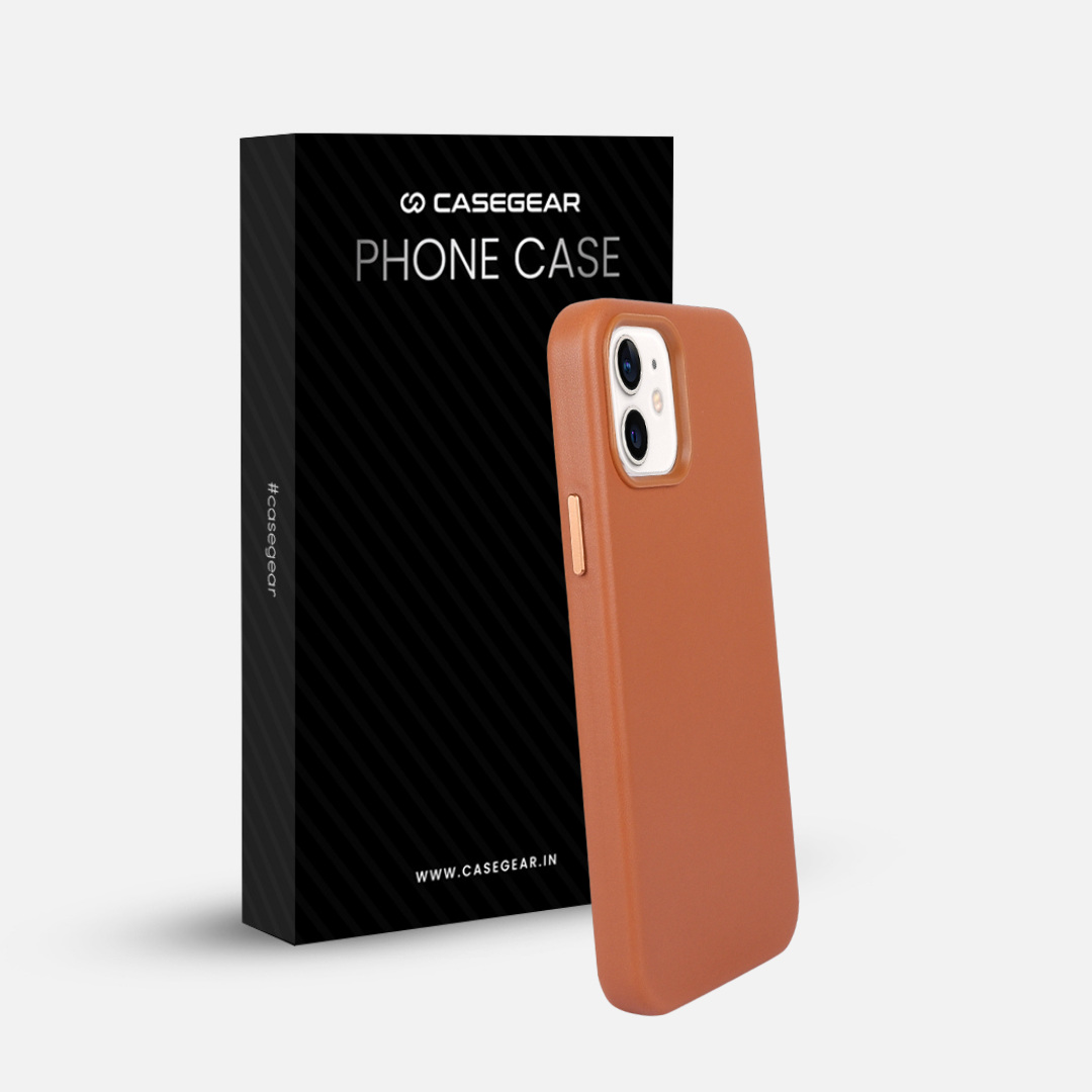 Vegan Leather Case For iPhone 12