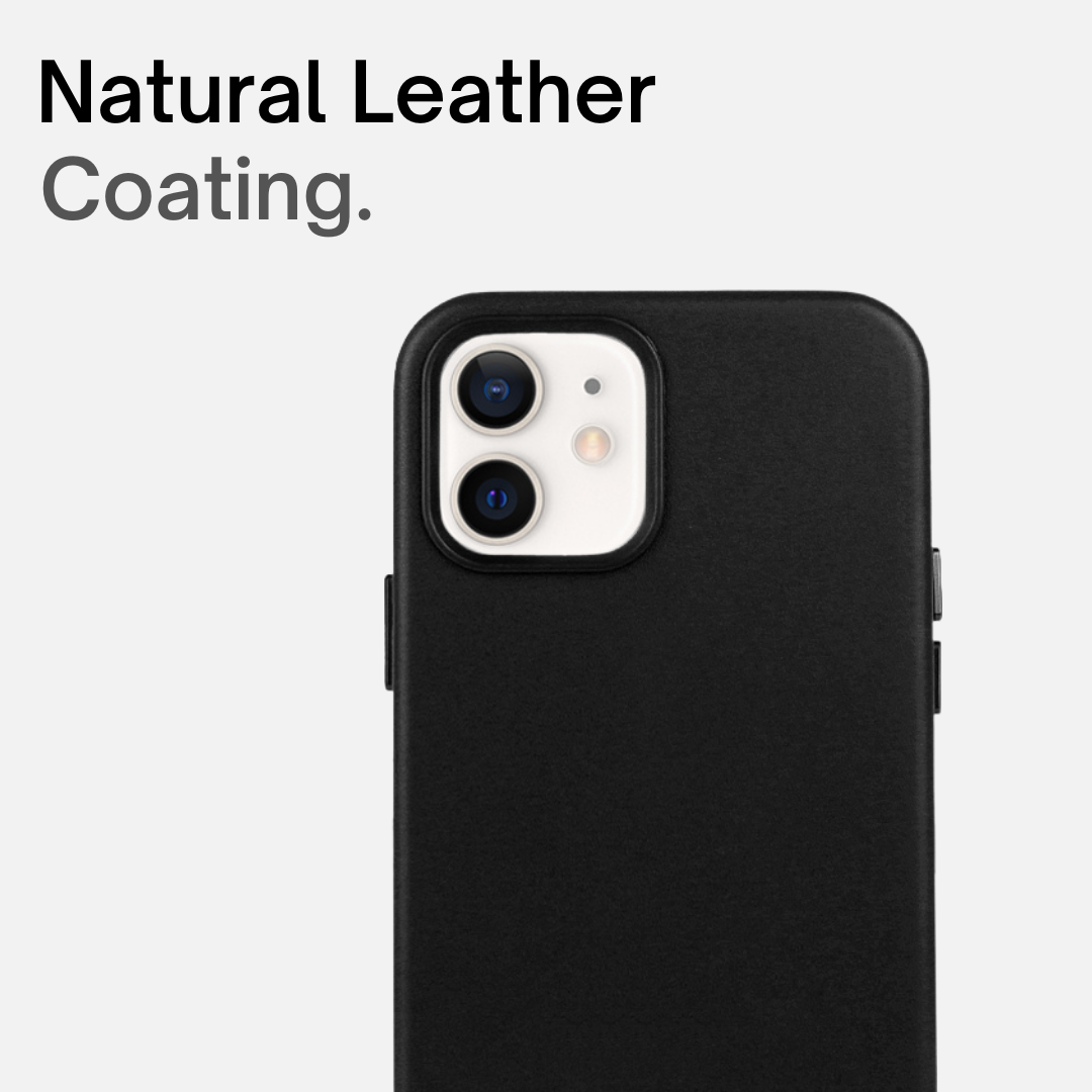 Vegan Leather Case For iPhone 12