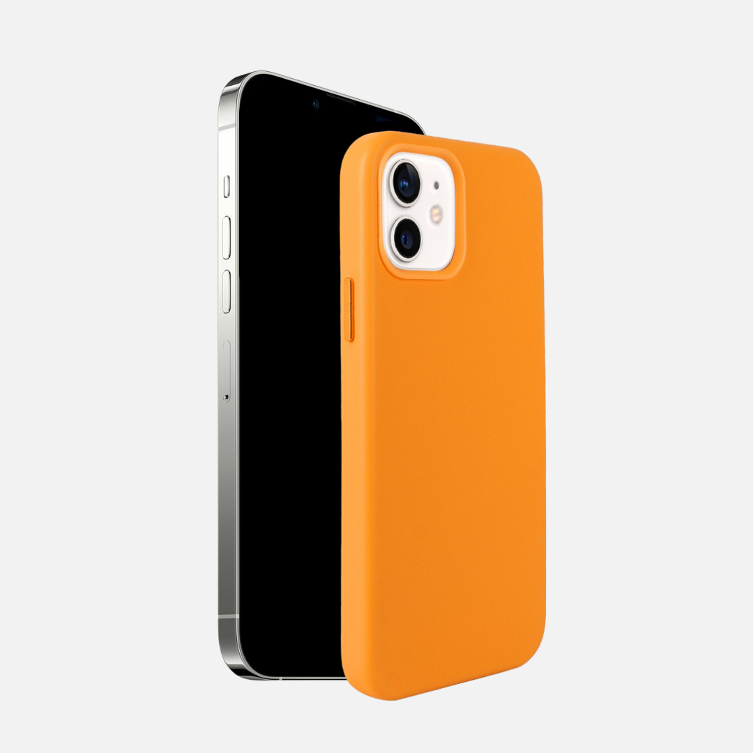 Vegan Leather Case For iPhone 12