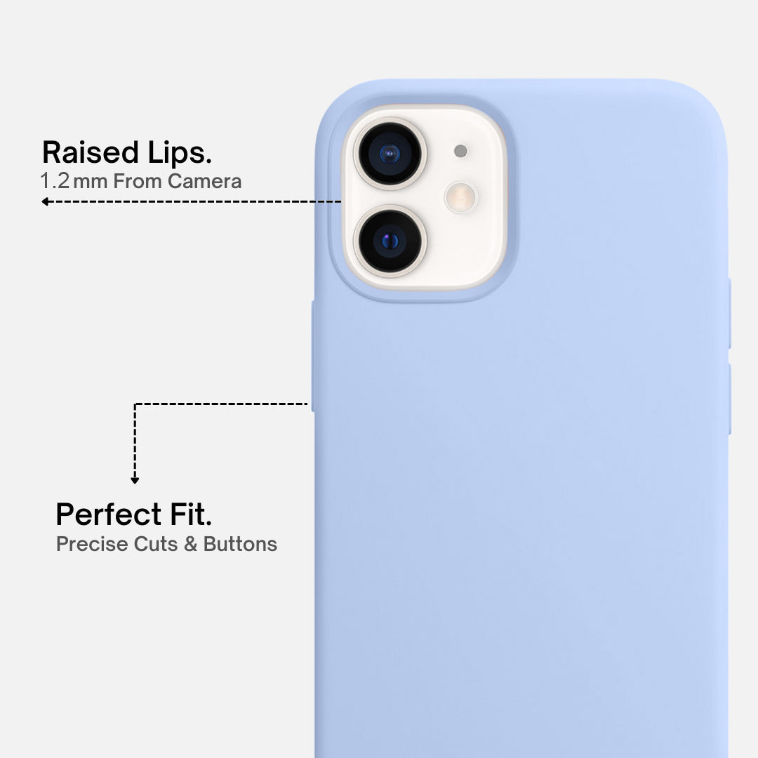Silicone Grip Case For iPhone 12