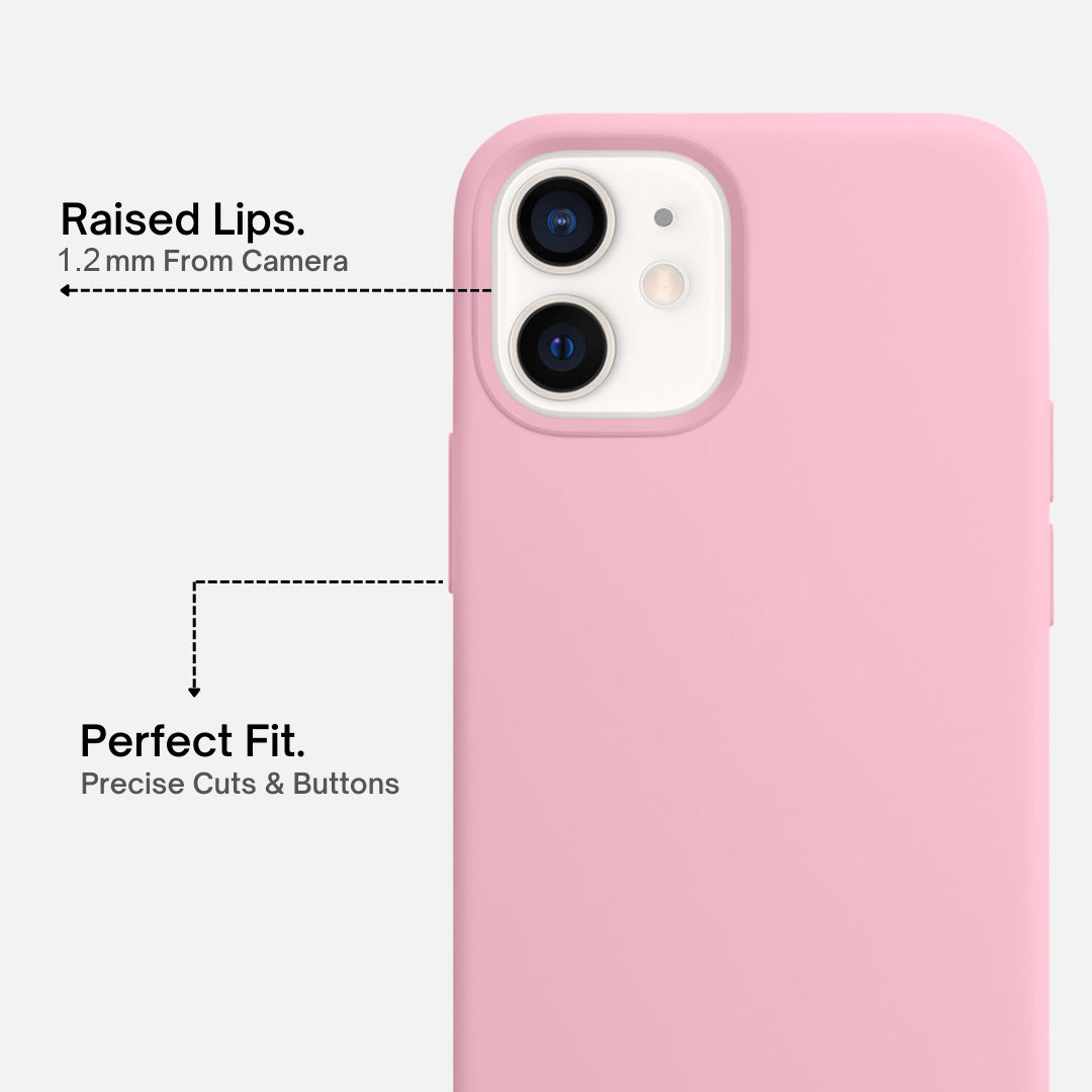 Silicone Grip Case For iPhone 12