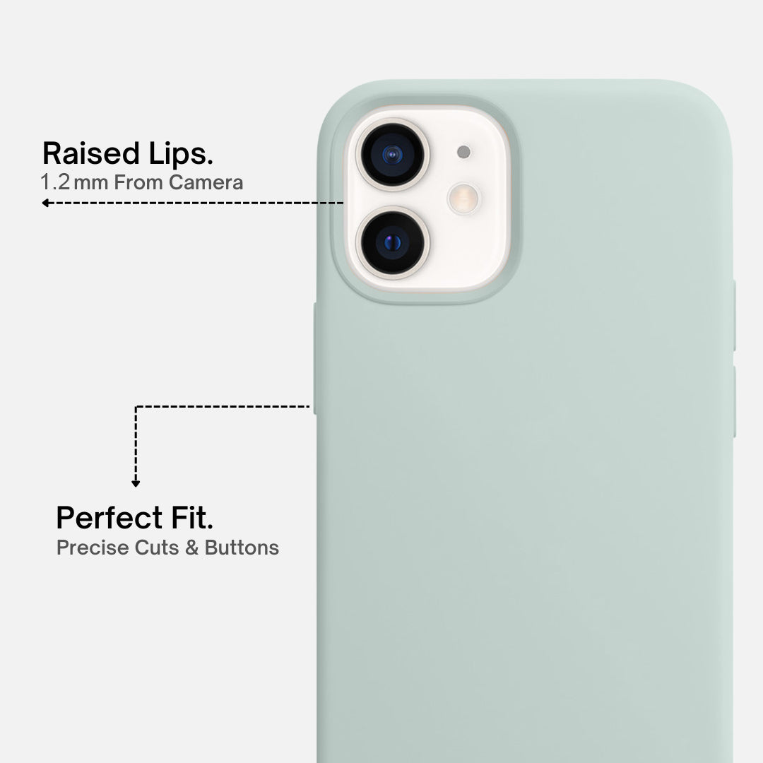 Silicone Grip Case For iPhone 12