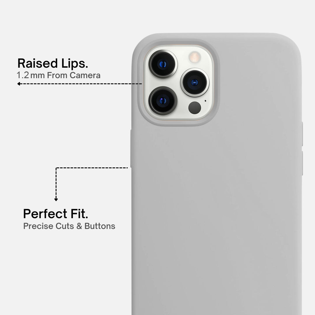 Silicone Grip Case For iPhone 12 Pro