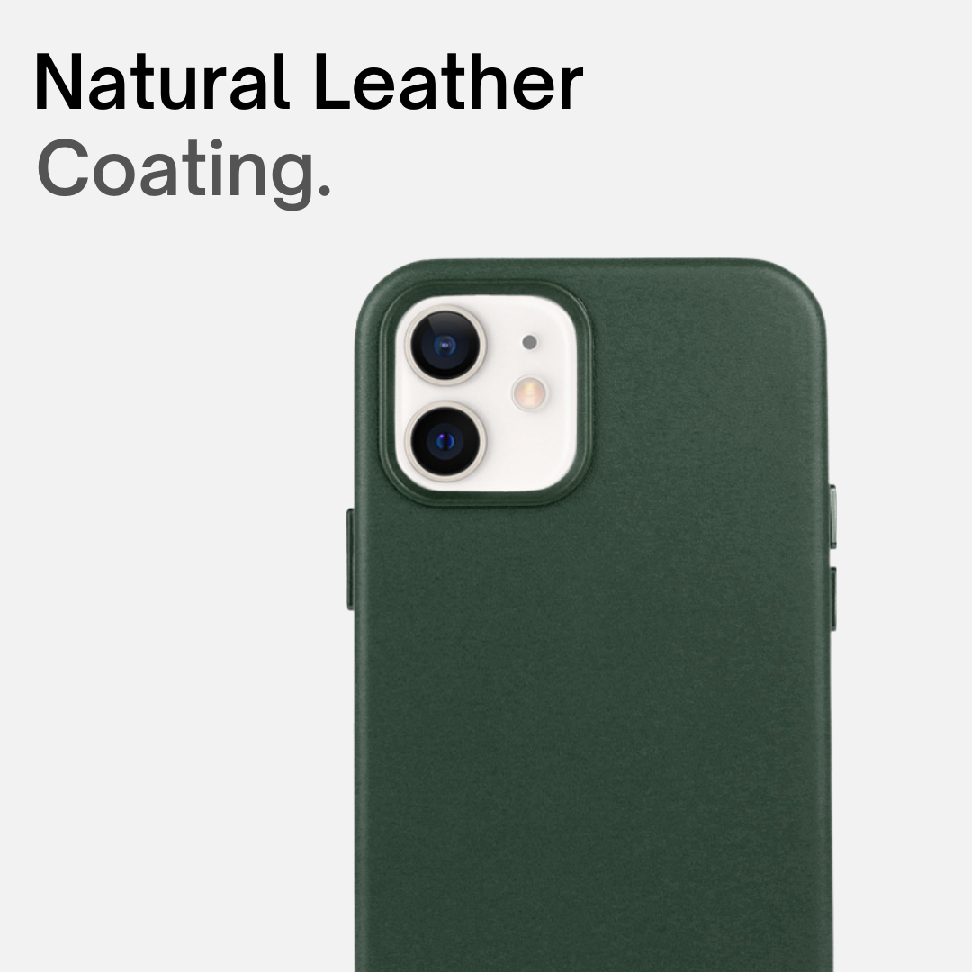 Vegan Leather Case For iPhone 12