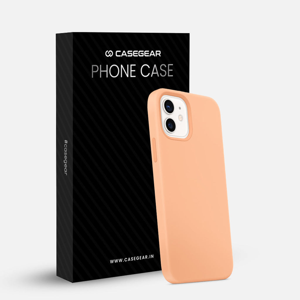 Silicone Grip Case For iPhone 12