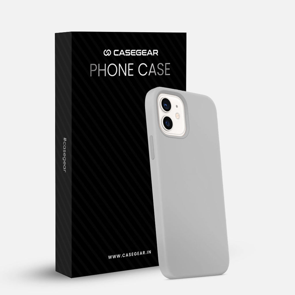 Silicone Grip Case For iPhone 12