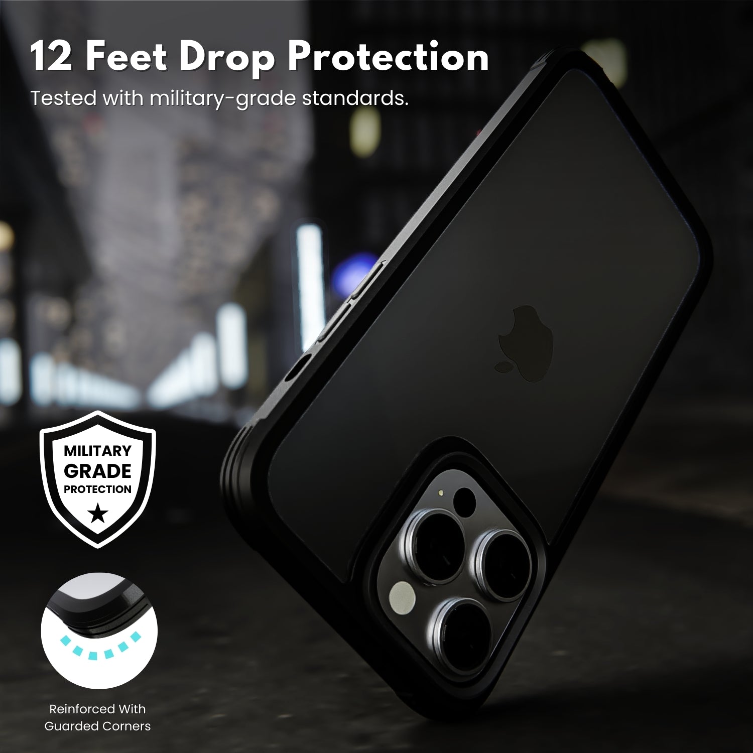 Grip Armour Case Cover For iPhone 14 Pro
