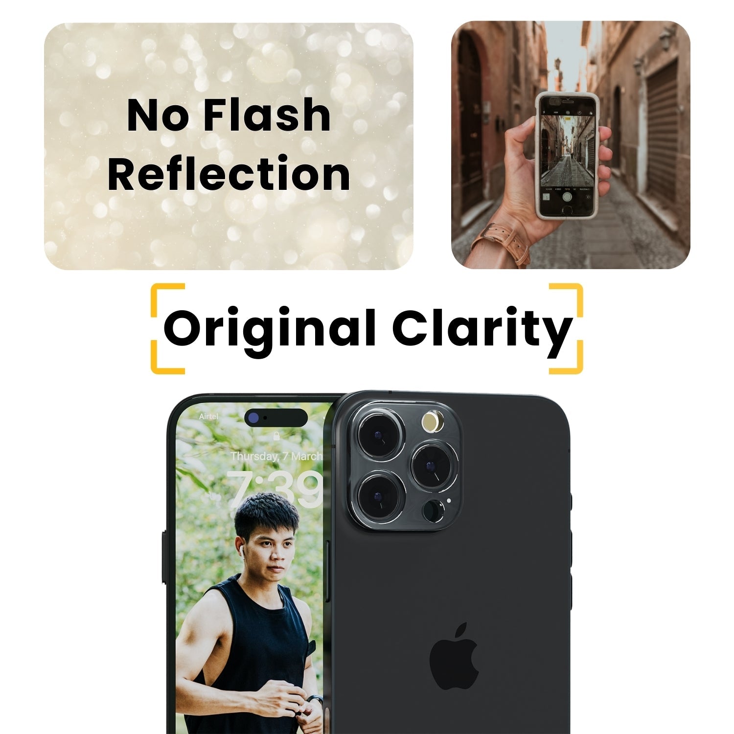 Clear Lens Protector For iPhone 13 Pro Max