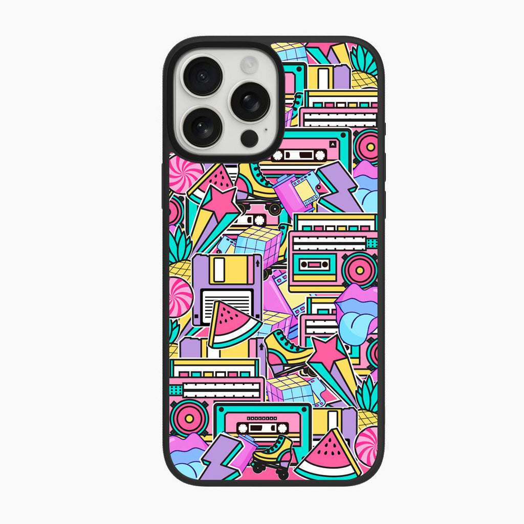 Retro Revival Case For iPhone 15 Pro
