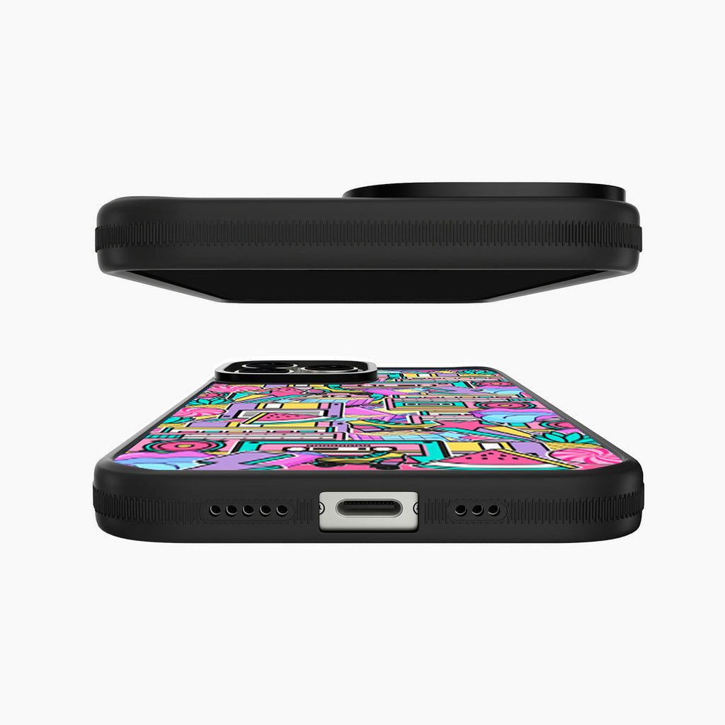 Retro Revival Case For iPhone 15 Pro